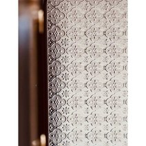 유리문시트지 반투명 자외선 차단 윈도우 홀로그램 모루 유리, 아이스 링거 60x200cm