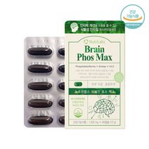 두뇌건강 최고함량 포스파티딜세린300mg 비타민E 기억력 인지력 개선 영양제 부모님 수험생 추천 사은품증정, 1개
