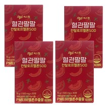 씨스팡 혈관팔팔 30정 X 4통 PME88 비타민 멜론SOD, 1개