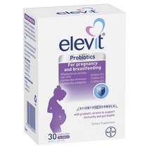 호주 직배송 엘레빗 프로 바이오틱스 임산부 전용 유산균 모유 수유 30정 추천, 30정개