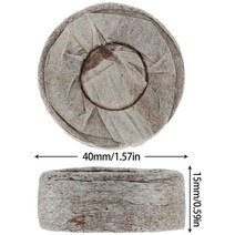 주말 농장 아파트 베란다 씨앗 심기 식물 키우기 50pcs 압축 코코아 야자수 섬유 포팅 토양 확장 유기 펠릿 섬유 토양 실내 종자 스타터 키트, 씨엔, 50 -40mm