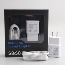 원래 삼성 호환 빠른 충전기 9v/1.67a 충전 어댑터 usb c 케이블 갤럭시 s8 s9 s10 플러스 노트 10 9 8 a20 a30s a40 a50 a51 a70 a71, [02] US and Cable(BOX), [01] White