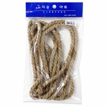 [우수제품] 마끈 8mm*3M 미술공예 공예재료 끈 천연소재 마소재의 줄 만들기 꾸미기, 상세페이지 참조