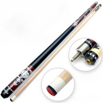 당구큐 큐케이스 당구용품 블랙 13MM, 13MM 블러디 해골
