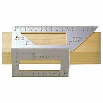 목공 측정 직각도 평면도 검사용 금긋기 연귀직각자, 단품