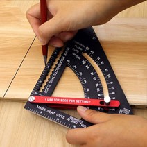 목공용삼각자 전문가용각도자 스피드스퀘어 삼각각도자 삼각자 직각자 각도자 각도조절자 선긋기 _ 2023895EA