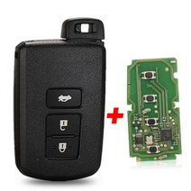 Jingyuqin Xhorse VVDI XM 범용 원격 키 8A4D Smart Keyless for Toyota fit Plus Max VVDI2 VVDI 미니 지원 갱신 및 재, 3 Buttons Sedan