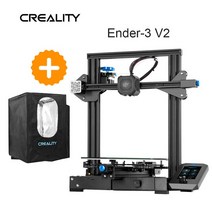 목업제작 3D프린터 Ender-3 V2 CREALITY 3D 프린터 키트 Silent Mianboard 이력서 인쇄 기능이 있는 새로운 UI 디스플레이 화면, 협력사, V2 인클로저 추가