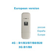유심라우터 LTE 와이파이 라우터 Ldw931 4g 나노 sim 카드 휴대 usb 4g 모뎀 포켓 핫스팟 안테나 동글, 유럽 ​​참조.