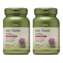 [1+1] GNC 허벌 플러스 밀크씨슬 1300mg 60정