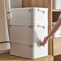 다용도 튼튼한 리빙박스 수납정리함 폴딩박스 접이식, 정말튼튼수납함 중형