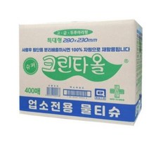 미니 무지 블루 냅킨 물티슈 낱개포장형 S62, 1개입, 400개