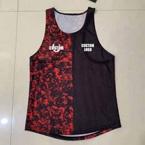 마라톤 싱글렛 보스트핏 상하의 싱글렛남성용 애슬레틱 러닝 탑 초경량 마라톤 싱글릿 y백 셔츠 드라이 핏, 01 Black O_01 S