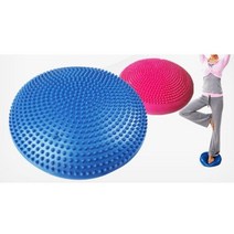 필라테스보수 홈트레이닝 밸런스 쿠션 요가용품 균형 전신운동 미니 짐볼운동법 다이어트 운동볼 마사지 밸런스볼 크기 요가짐볼 사이즈 돔볼 밸런스쿠션 밸런스볼 하프볼 요가마사지볼 밸런스볼 하프짐볼, 밸런스쿠션 블루