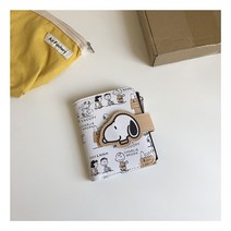 스누피 지갑 동전겸용 귀엽고 짧은 휴대 간편한 지갑 초등생일선물