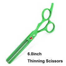 미용 이발사 가위 세트 스테인레스 프리랜더 이발사 및 사를 위한 6인치 치아 플랫 이발 및 머리카락을 가늘게 하기 위한 특수 가는, 13-가는 가위