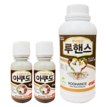 [농사마트] 아쿠도 50ml x 2병 루핸스 1L x 1병 세트 FMC코리아