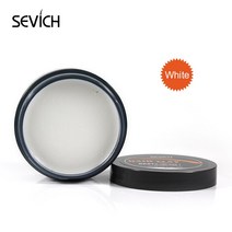 Sevich-100g 매트 헤어 클레이 헤어 스타일링 도구 천연 헤어 스타일 매트 헤어 왁스 남성 스타일링 메이, 01 White