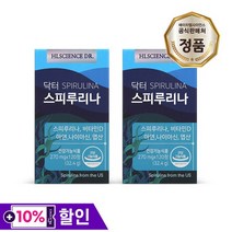 닥터 스피루리나 2개월 120정x2병, 없음