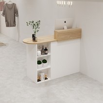 업소용 카운터 인포메이션 안내데스크 미용실 네일샵 옷가게 프론트, H