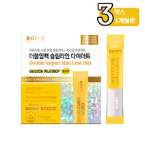 비오피테 더블임팩 슬림라인 다이어트 30포 망고맛 X 3개, 단품