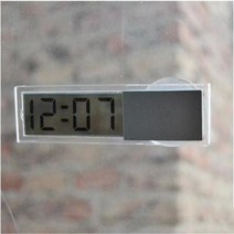 흡착식 탁상시계 탁상용시계 차량용 판촉물 주방 욕실 벽 부착 화장실 냉장도 자동차 다용도, 01.흡착식 시계