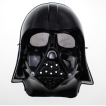 다스베이더 화이트 블랙 가면 마스크, 1개, 1개