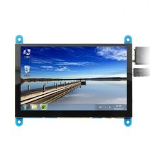 EQV 5 인치 휴대용 모니터 HDMI 800x480 용량 성 터치 스크린 LCD 디스플레이 4 3B PC 바나나 파이, 한개옵션0