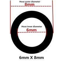 세탁기호스 PVC 식품 등급 투명 호스 내한 음용 플렉시블 튜브 어항 플라스틱 호스 워터 펌프 워터 디스펜서 3-25mm, 04 6mm X 8mm_01 1 meter