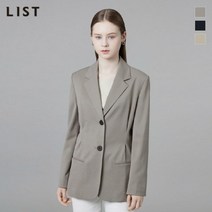 [리스트(LIST)] [22SS]핀턱 라인 싱글 투버튼 재킷_TWWJKM50100_ME