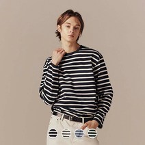 [지오다노] 023503 헤비코튼 스트라이프 티셔츠 01023503