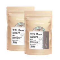 [소공원] 참편안한 회화나무열매차 50티백X 2팩 여성호르몬 갱년기여성 에스트로겐, 2개, 50티