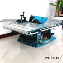 마끼다 테이블쏘 테이블톱 톱 절단 작업대 MLT100, 10인치테이블쏘+브라켓세트