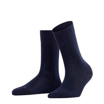 FALKE 여자 여성용 센서티브 런던 캐주얼 양말 94% 면 다양한 색상 미국 사이즈 22.0 27.0 cm US 5 10.5 1켤레 Sensitive London W So 그레이