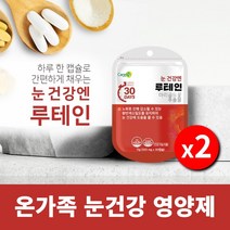 안구 망막 각막 노안 눈 시릴때 건조할때 침침할때 따가울때 간지러울때 영양 공급 에 좋은 먹는 시력 눈건강 황반변성 루테인 영양제, 2BOX(2개월분)