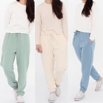 남녀공용 조거 트레이닝팬츠 카고바지 면 추리닝 밴딩 7color