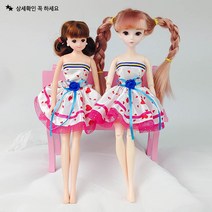 인형옷 드레스 캐주얼, E_1.하트드레스