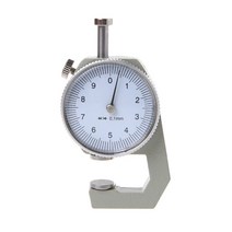 다이얼 두께 게이지 10 20mm 가죽 종이 두께 미터 테스터 정확도 0.1mm, 0-10mm.