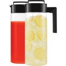 Takeya 2QT Airtight Pitcher Shatterproof Leakproof 2 Pack null, 1, 기타