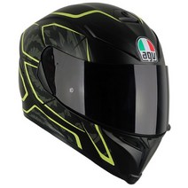 AGV K-5 SV TORNADO BLACK-YELLOW(핀락증정), BLACK-YELLOW