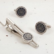 VSG666773[카라빈카]문양넥타이핀 커프스set도깨비