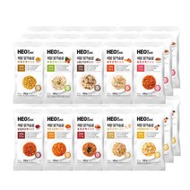 허닭 닭가슴살 곤약 볶음밥 250g 10종 혼합 10팩 냉장/냉동 즉석밥, 30팩