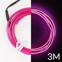 아트니즘 네온사인 제작 만들기 diy 인테리어 조명 무드등 셀프네온 모음, 06.철사형 2.8mm 퍼플3m
