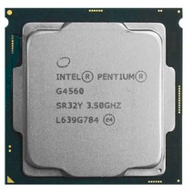 CPU 컴퓨터씨피유인텔 펜티엄 프로세서 G4560 LGA 1151 랜드 FC-LGA 14 나노 미터 듀얼 코어 제대로 데스크