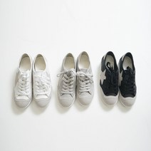 스타 배색 키높이 스니커즈