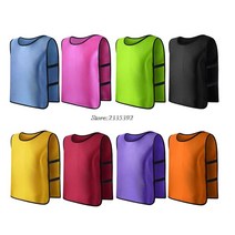 아동 축구조끼 풋살 단체복 팀 스포츠 밴드형 블루