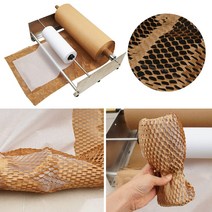 친환경 종이에어캡 메가페이퍼 종이뽁뽁이 종이완충재(외지390mm), 1box, 메가페이퍼 390mm