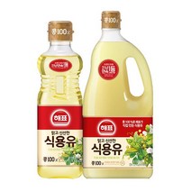 엄마손맛 집반찬 해표 [기획] 콩기름1.8L+900ml 집반찬 자취 식자재 대용량 1세트, 3세트