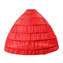 GHSHOP 여성 웨딩 페티코트 크리놀린 언더스커트 슬립 언더스커트