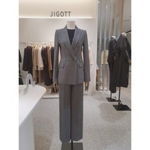 지고트 JL8E0JK10 잔패턴라인 자켓